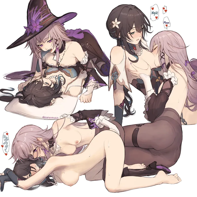 Thumbnail Unraveling HertaMei's Story in the Yuri Realm of Honkai: Star Rail