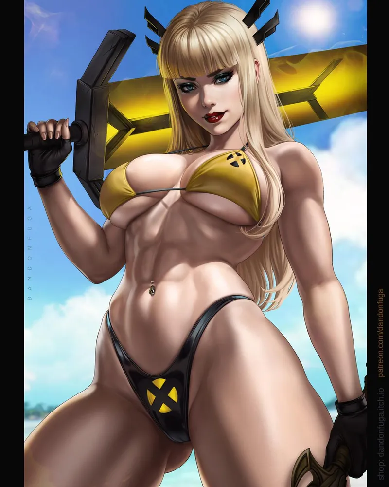 Thumbnail Beach Bliss: Magik from Marvel Rivals Revealed by EroMestre