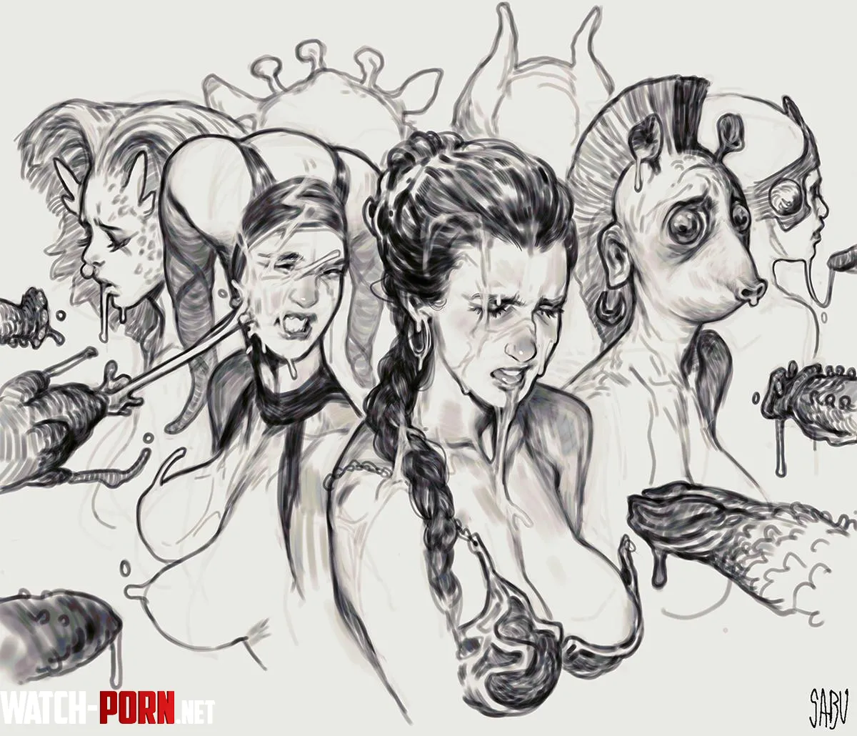 Slave Leia (The Sabu) by The_Sabu