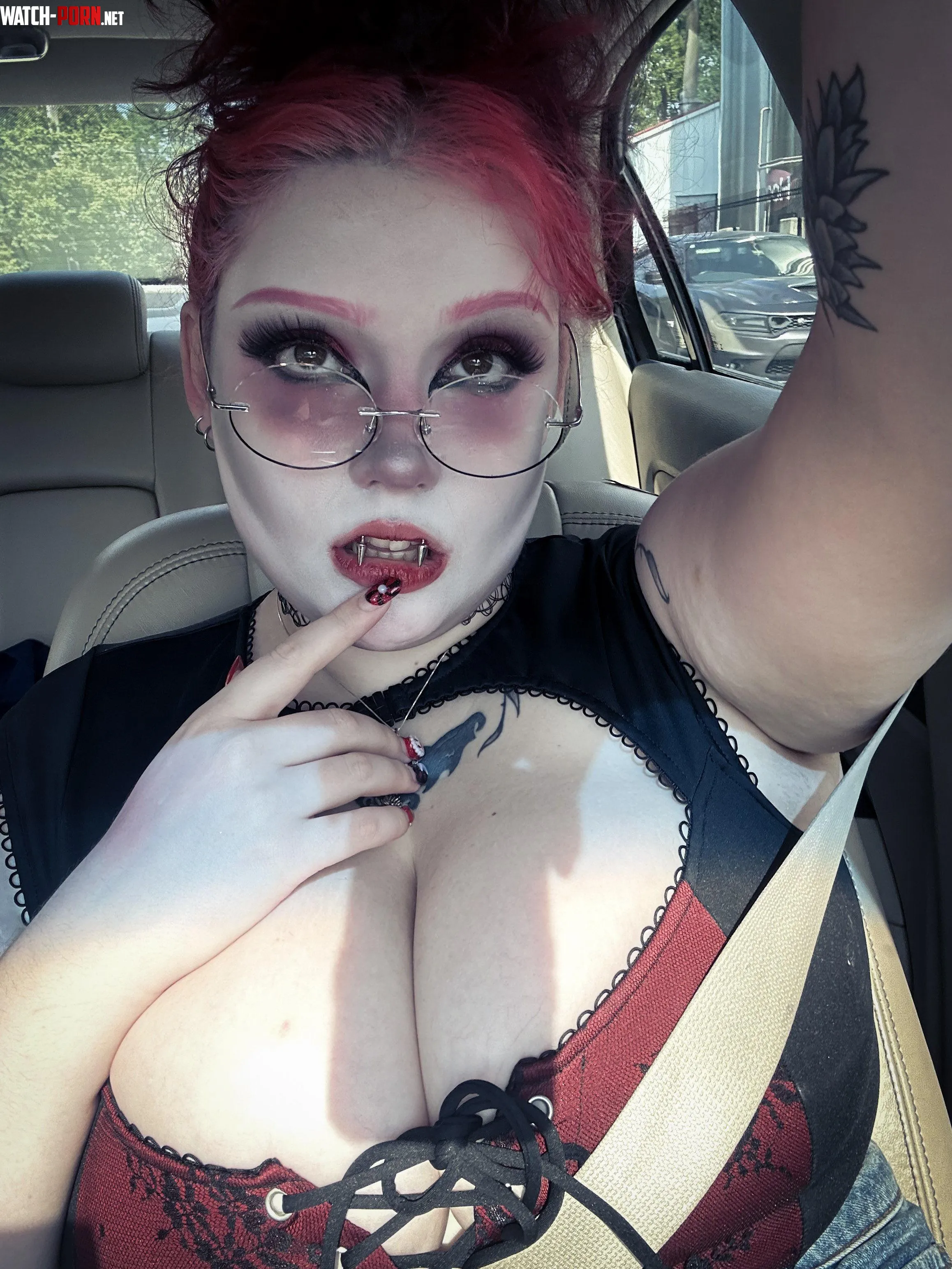 Safety first in my new bathing suit top by cybervampiregf