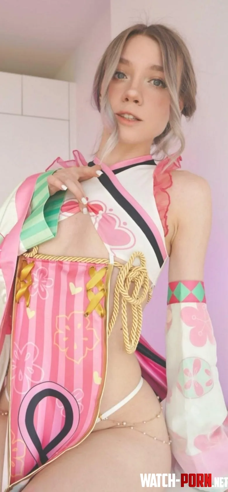 Blondies in japanese outfits are so cute by ShyVelvetRose