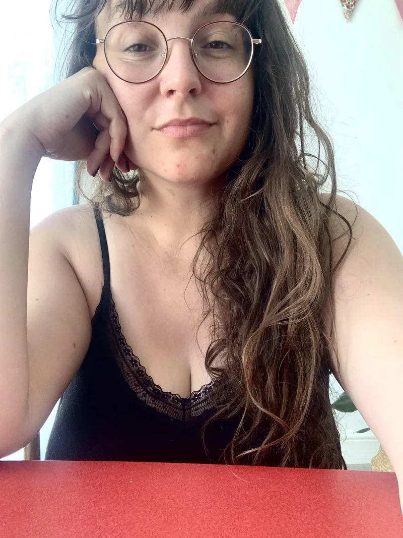Thumbnail it's giving just woke up cleavage by nakedclownempire