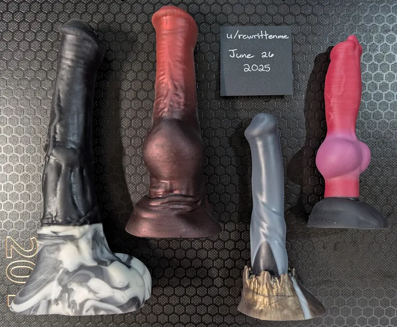 Thumbnail Rewrittenme Showcases BD Rex, Tyson, Chance, and Tucker in BadDragon