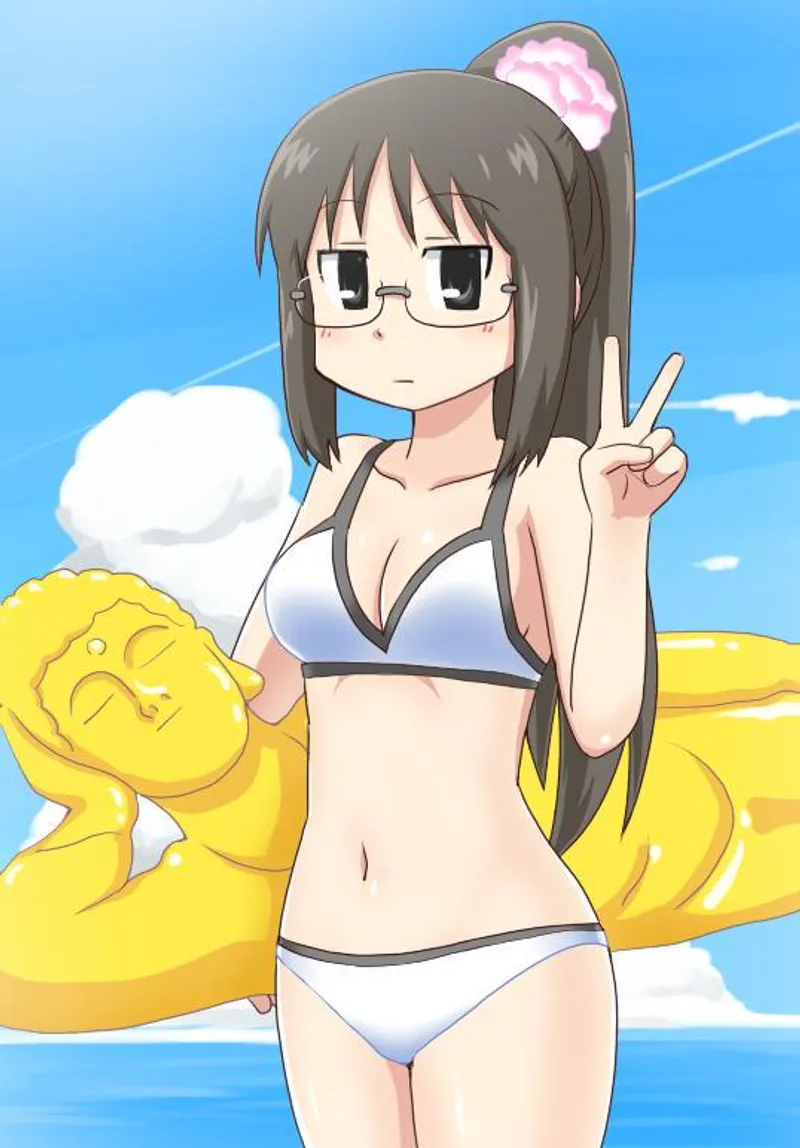 Thumbnail Jelale Unveils a Beach Day with Mai in SwimsuitHentai