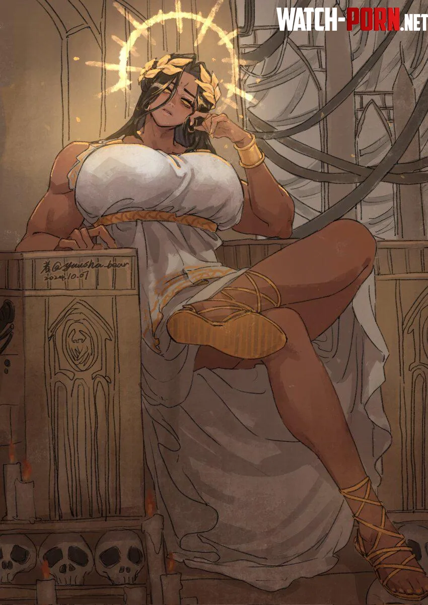 Praise be offered to her. Empress of Mankind. by NoBlacksmith6