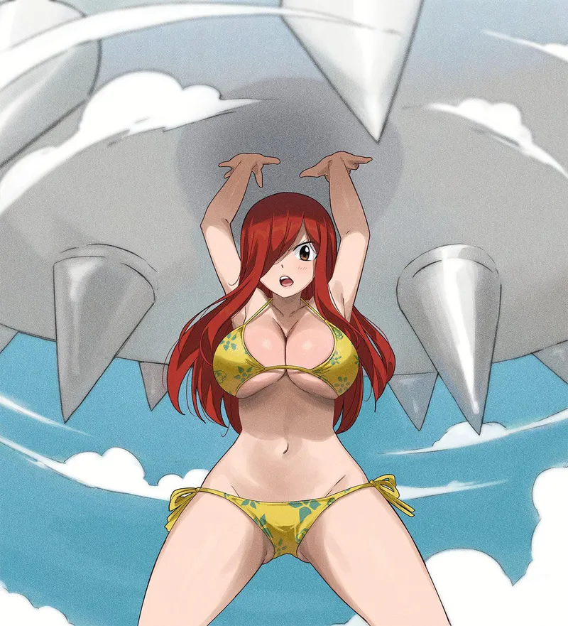 Thumbnail Explore Gaston18's Erza Stronk in SwimsuitHentai Adventure