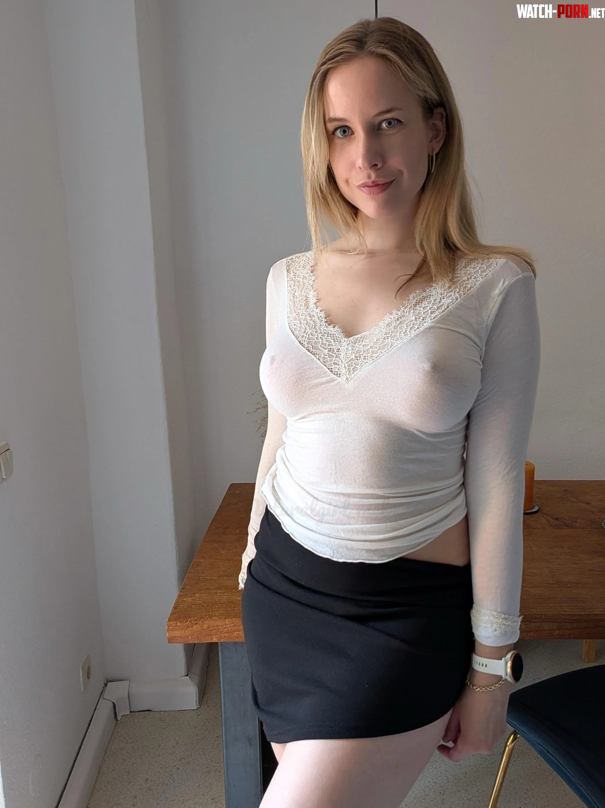 White shirt and no bra by naturalgirl_mel