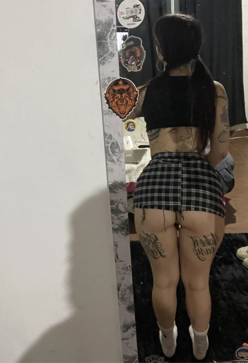 Thumbnail azul-96 Tempts with Skirt Removal Desires in PunkGirls