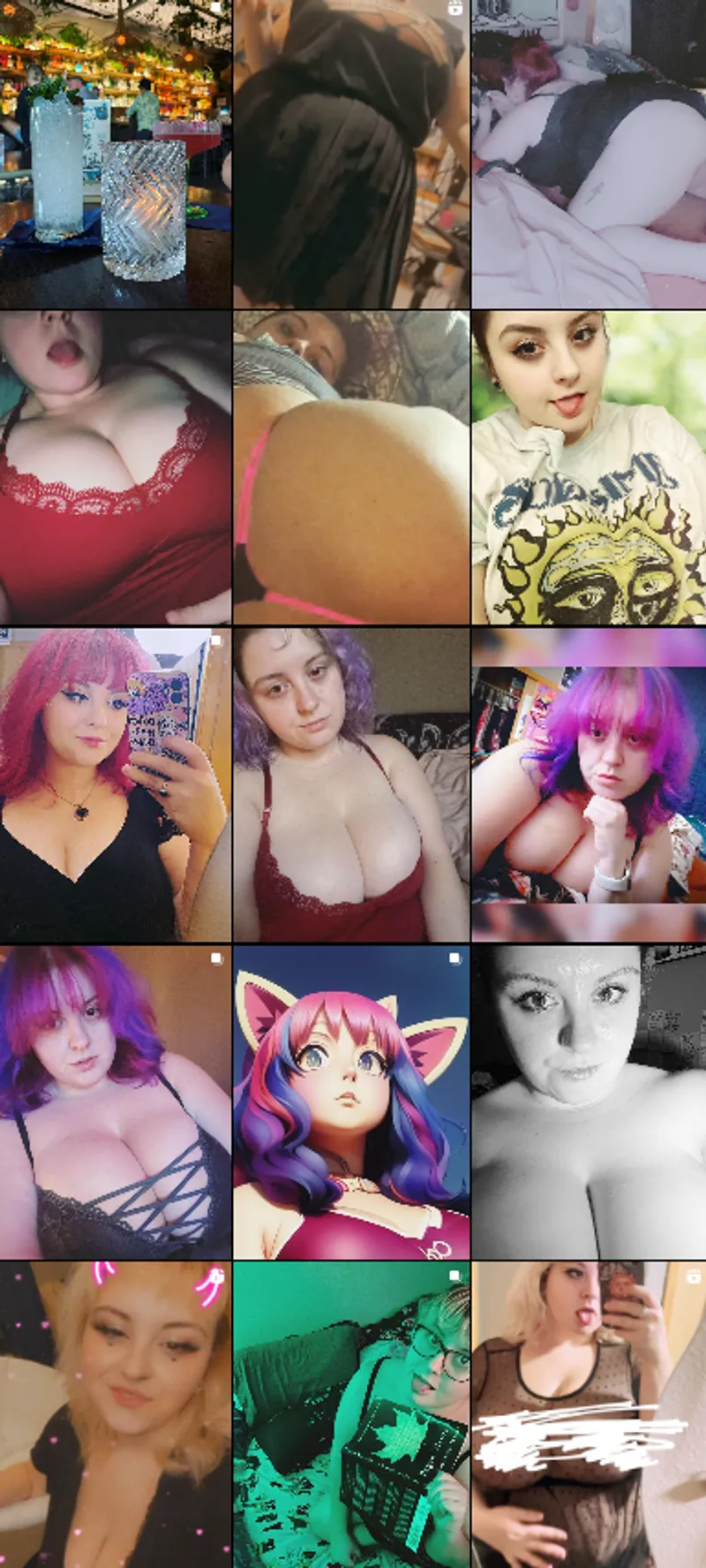 Thumbnail Insta Eye-Candy: A Look into @kittenxboo by Simp4Gnomie in InstagramHotties Category