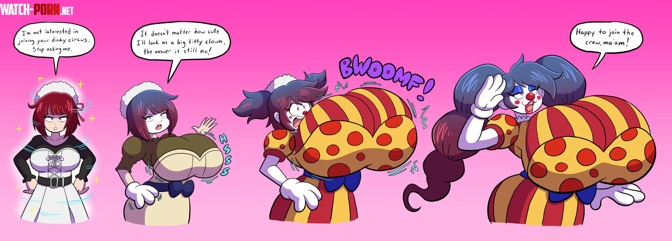 Welcome to the circus! (Grepstrash) [Clownification] by Bisexual_InSecret428