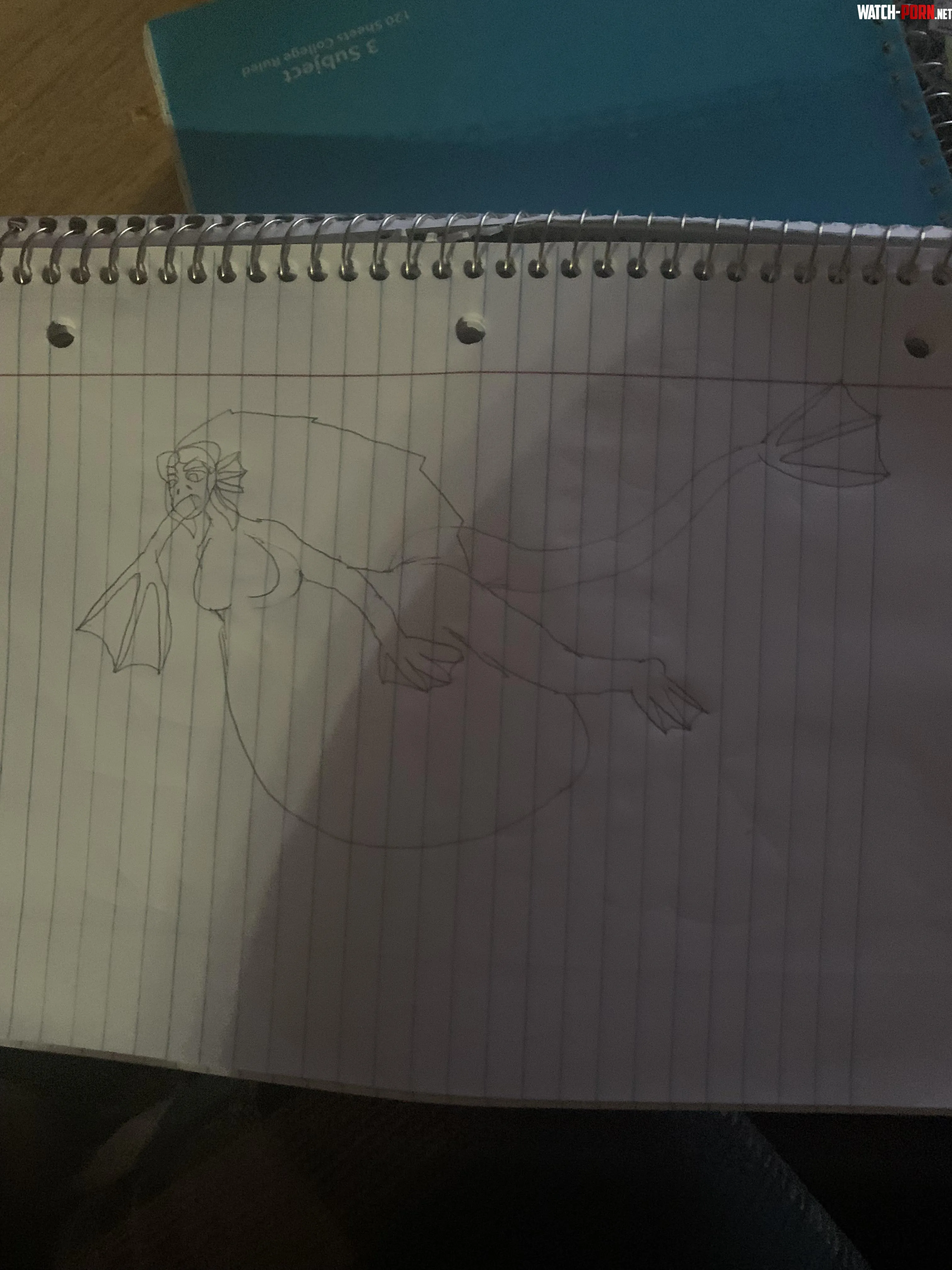 {image}Fish woman swallowing another Fish woman by Terrible_Yam_9267