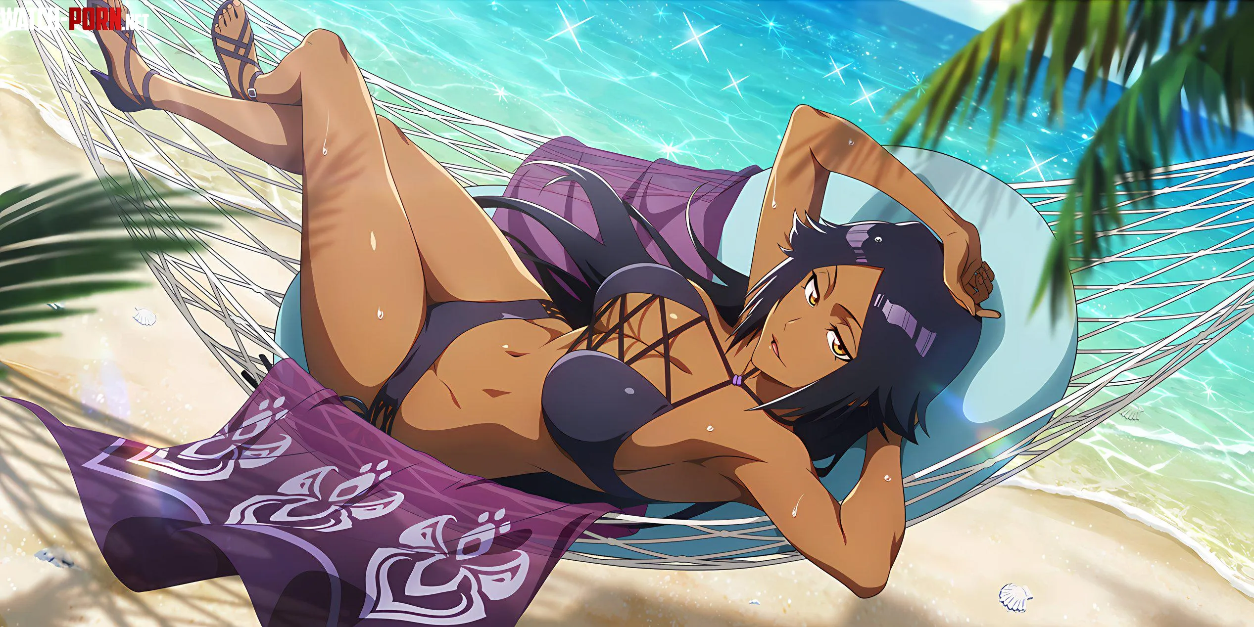 Yoruichi bikini version ( Bleach Brave souls Art) by Familiar-Turnover-39