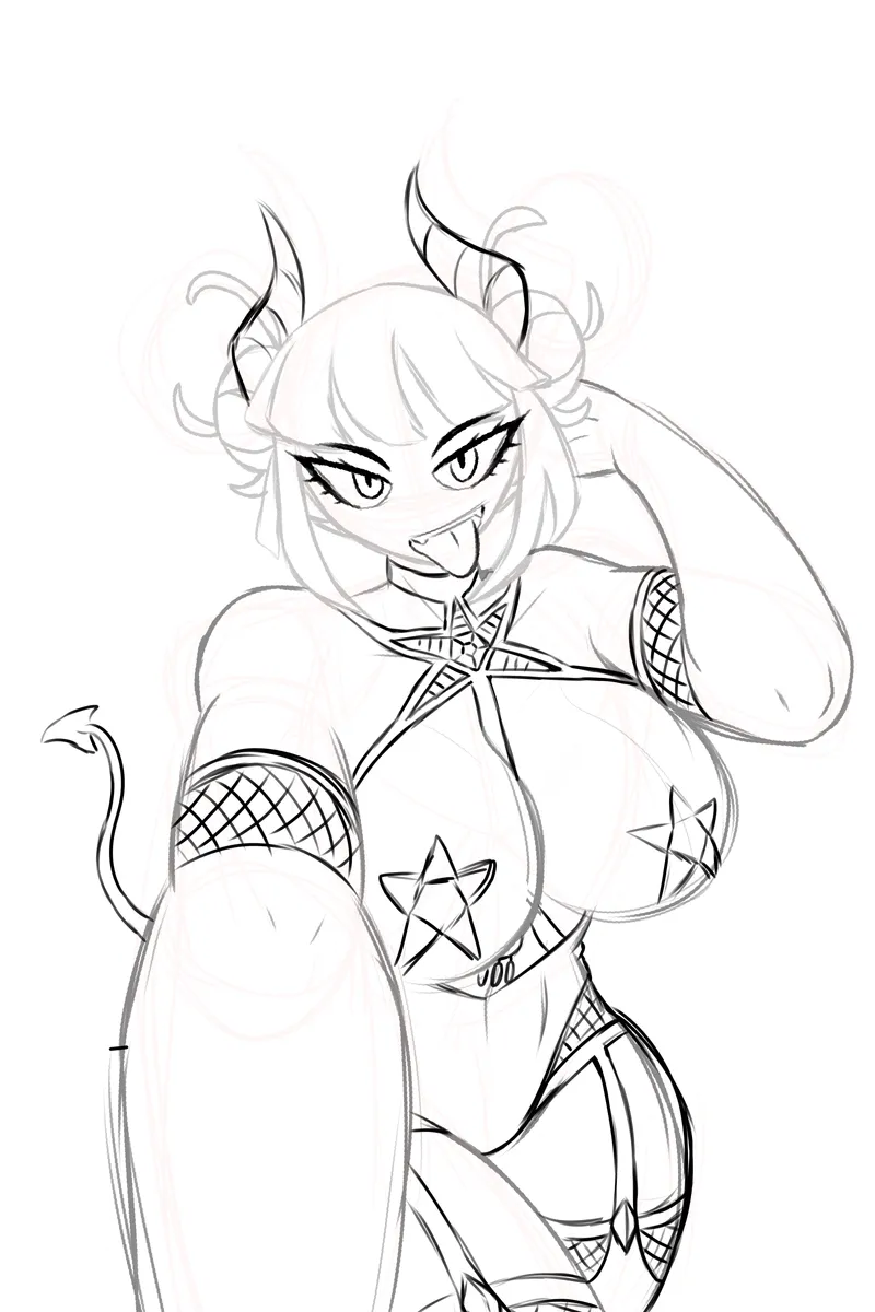 Thumbnail POV: You got time with Himiko Toga (sketch) by Mundane_Parfait2560