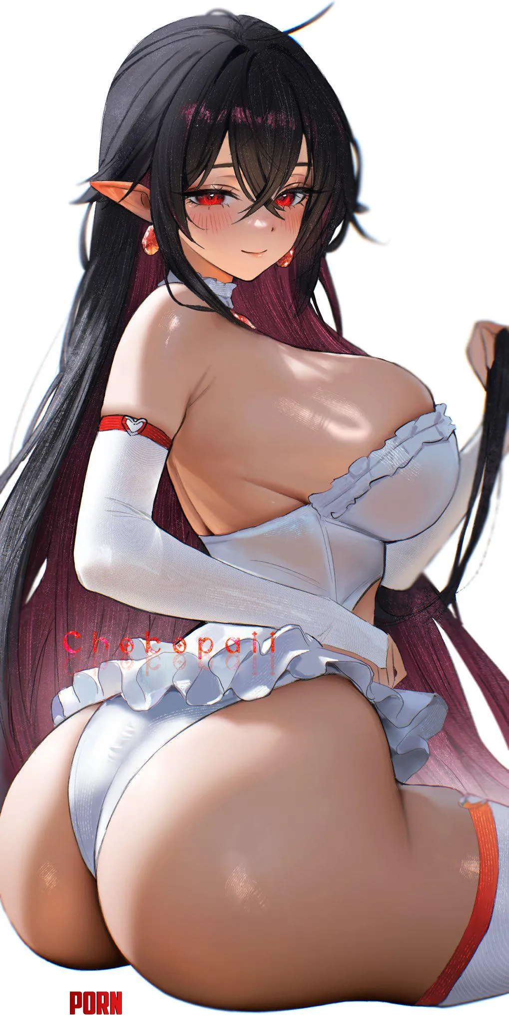 Frilled leotard (chokopaii) by elegantloveglimmer
