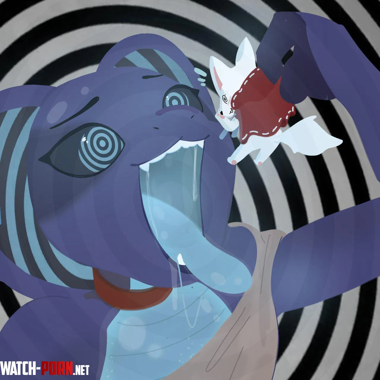 {image} It doesn't work unless at least some part of them is willing~ | [Hypno - Oral Vore - Femboy] (By Herbalhairball) by Phystles