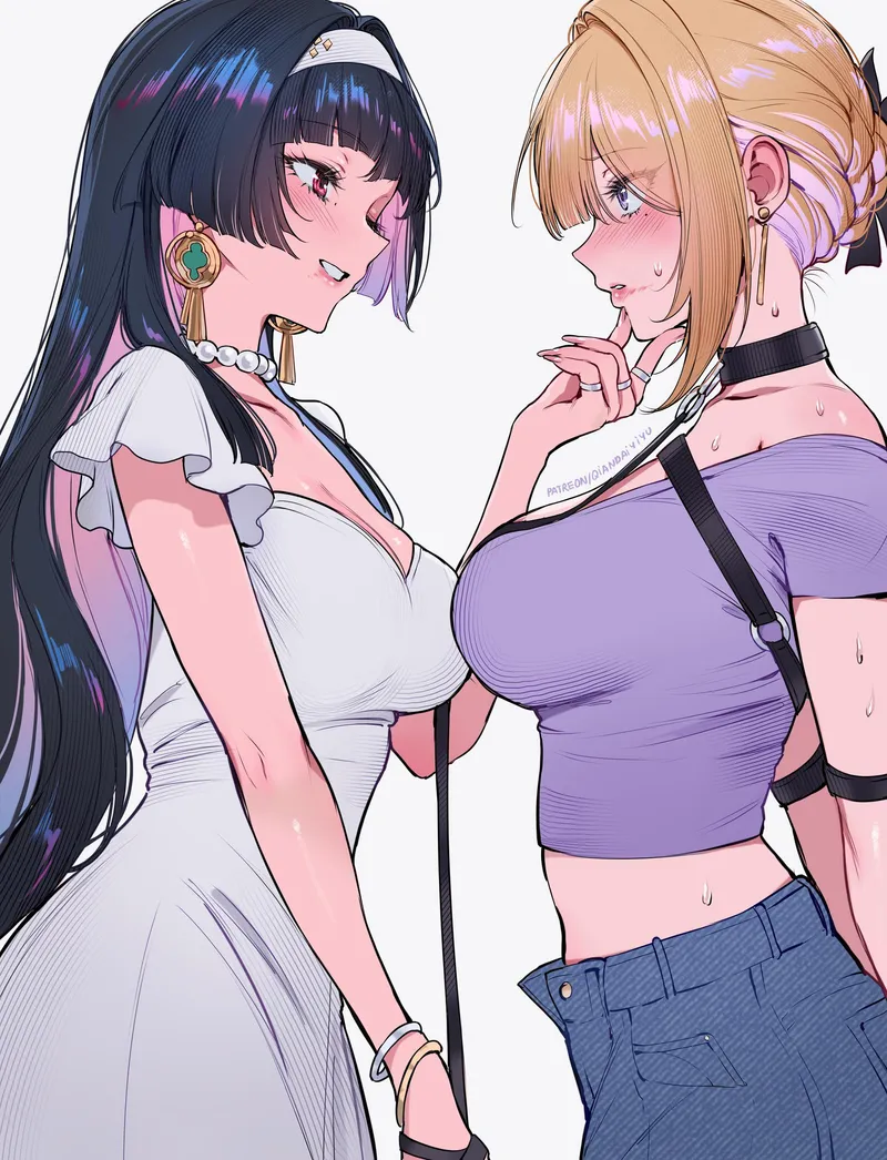 Thumbnail Bonding Tales: Silent_Steak_9540's Intimate Yuri Content