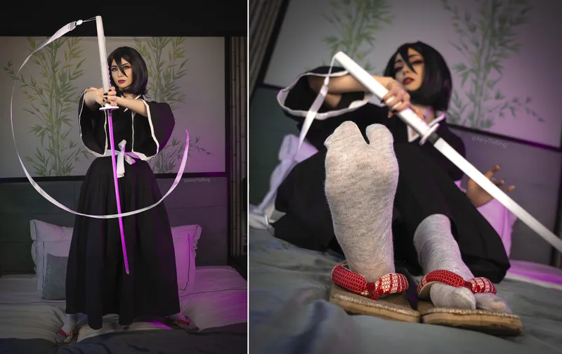 Thumbnail Aery Tiefling's Rukia from Bleach: A Rule34Feet Fantasy