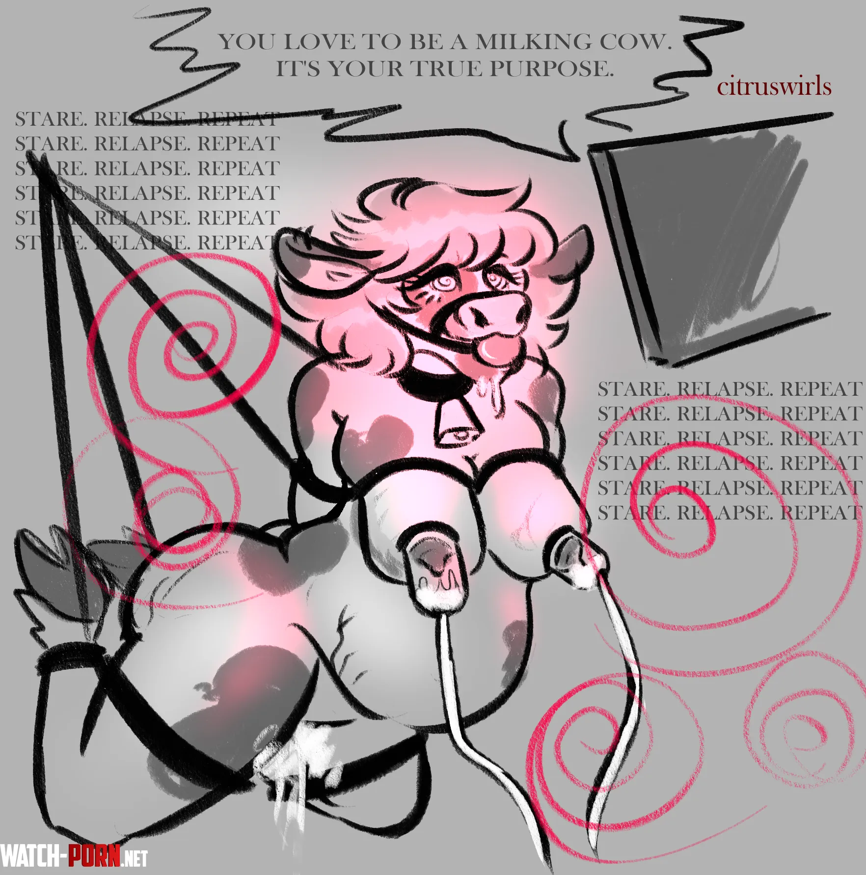 Milking Cow TF (Art by me) by citruswirls