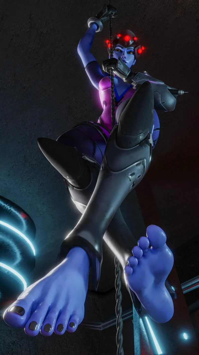 Thumbnail Widowmaker's Feet Revelation by Kyoto709 | Rule34Feet