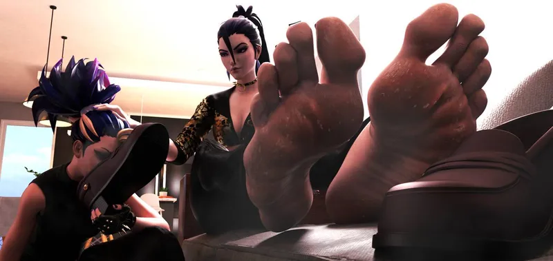 Thumbnail Kai'sa's Tempting Feet by Kyoto709 | Rule34Feet