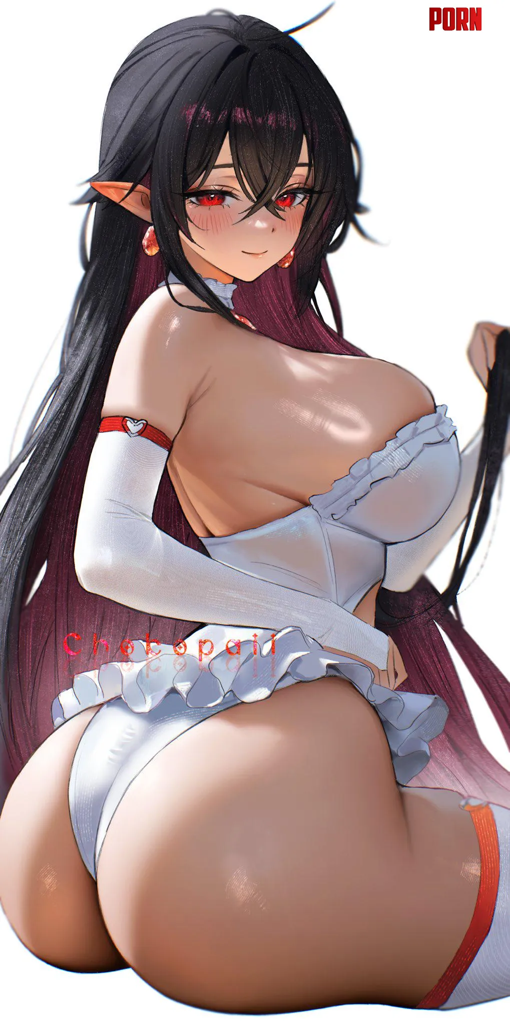 Frilled leotard (chokopaii) by elegantloveglimmer