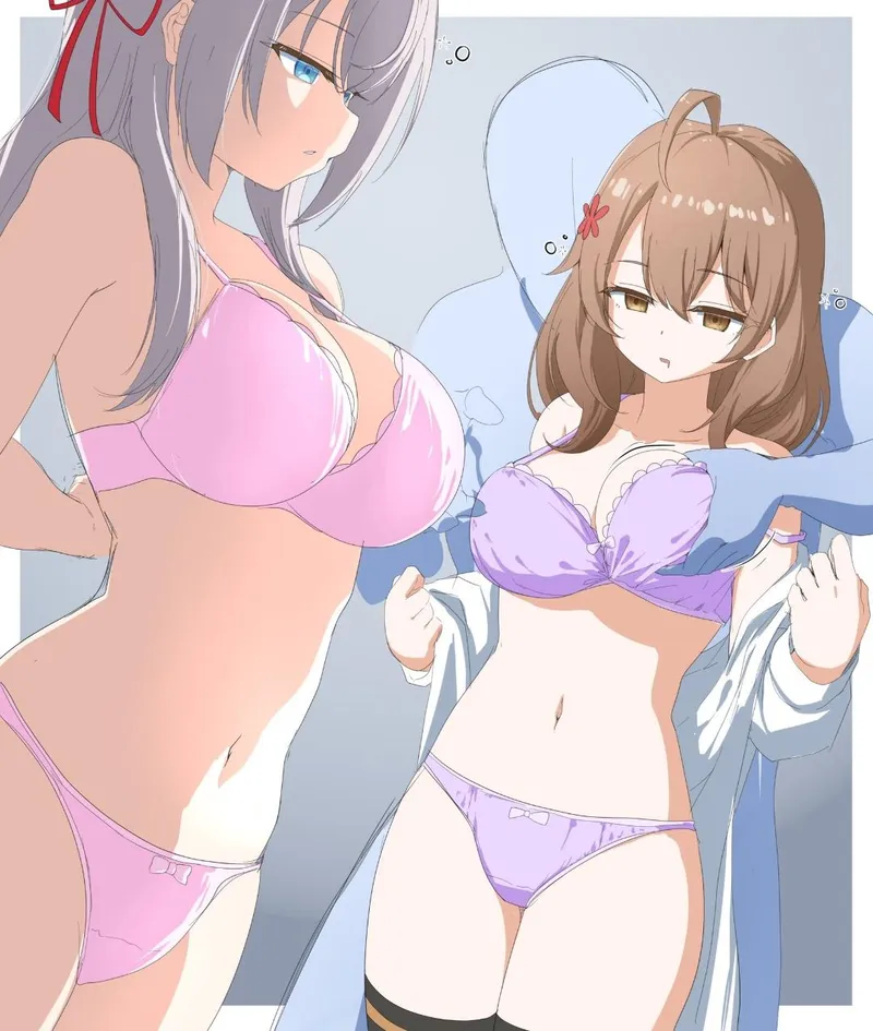 Thumbnail Alya and Masha Kujou: A Captivating Hentai Tale by jonimlb