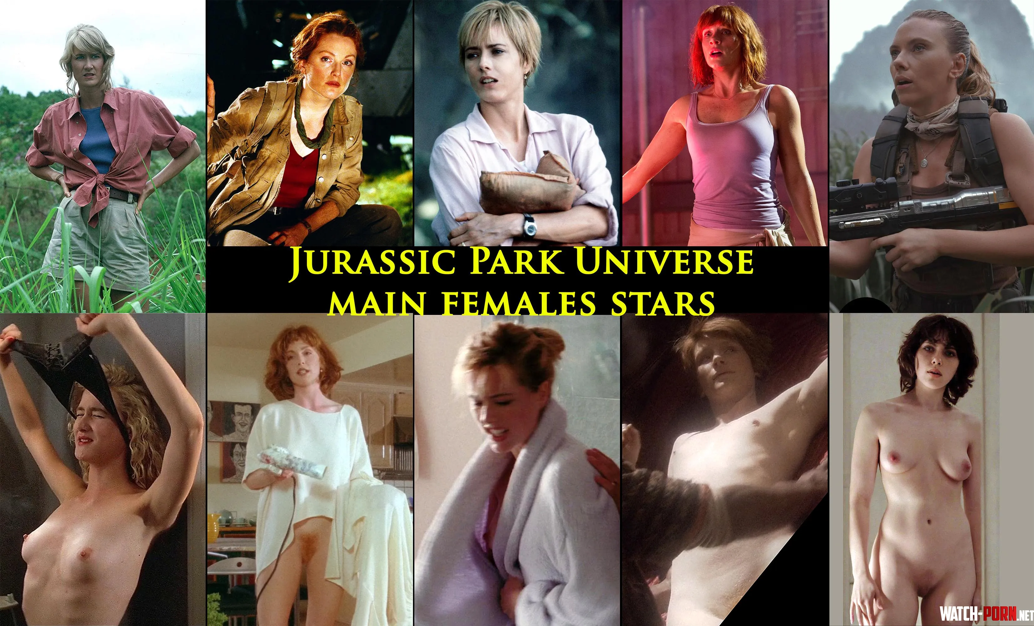 Laura Dern, Julianne Moore, Téa Leoni, Bryce Dallas Howard & Scarlett Johansson by LowCorgi219