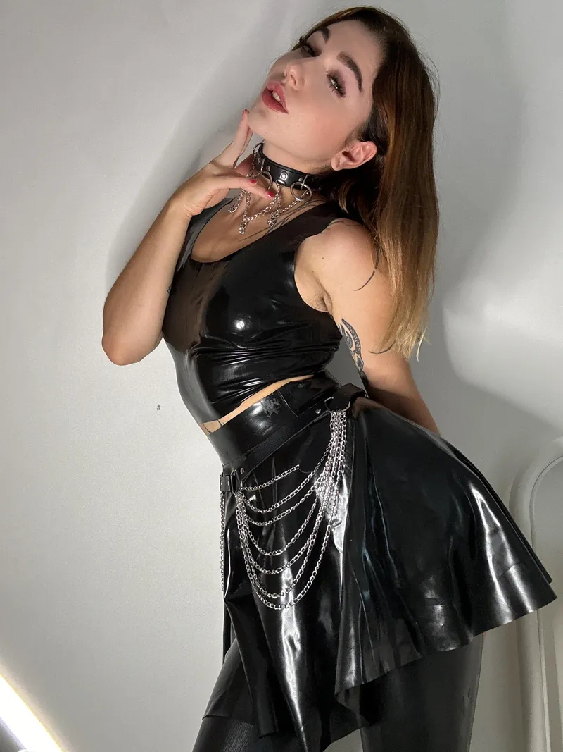 Thumbnail Shimmering Elegance: Pretty Shiny Dress | MistressMercyxoxalt