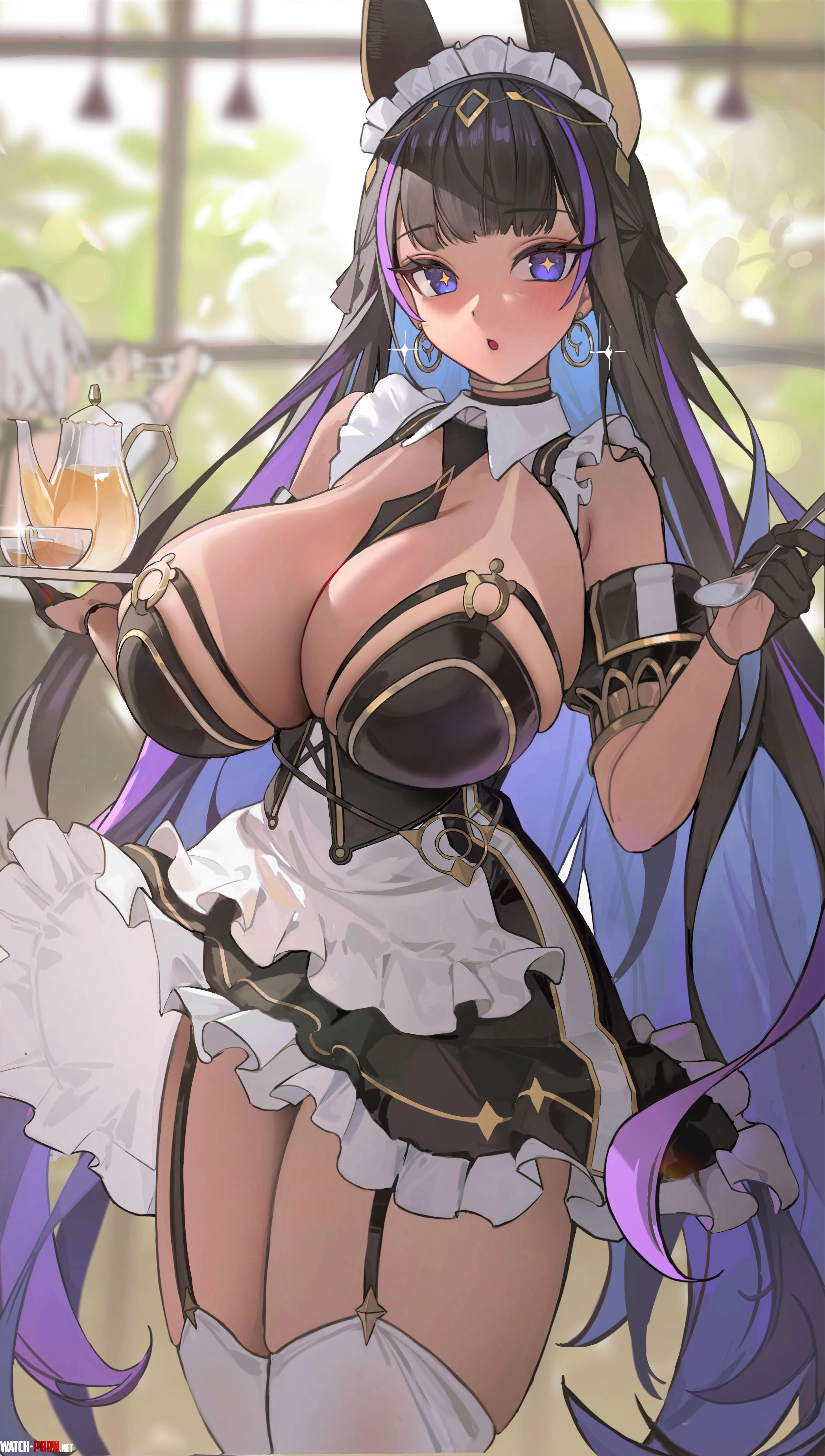 Cleopatra Tea (SSr) [Azur Lane] by llamanatee