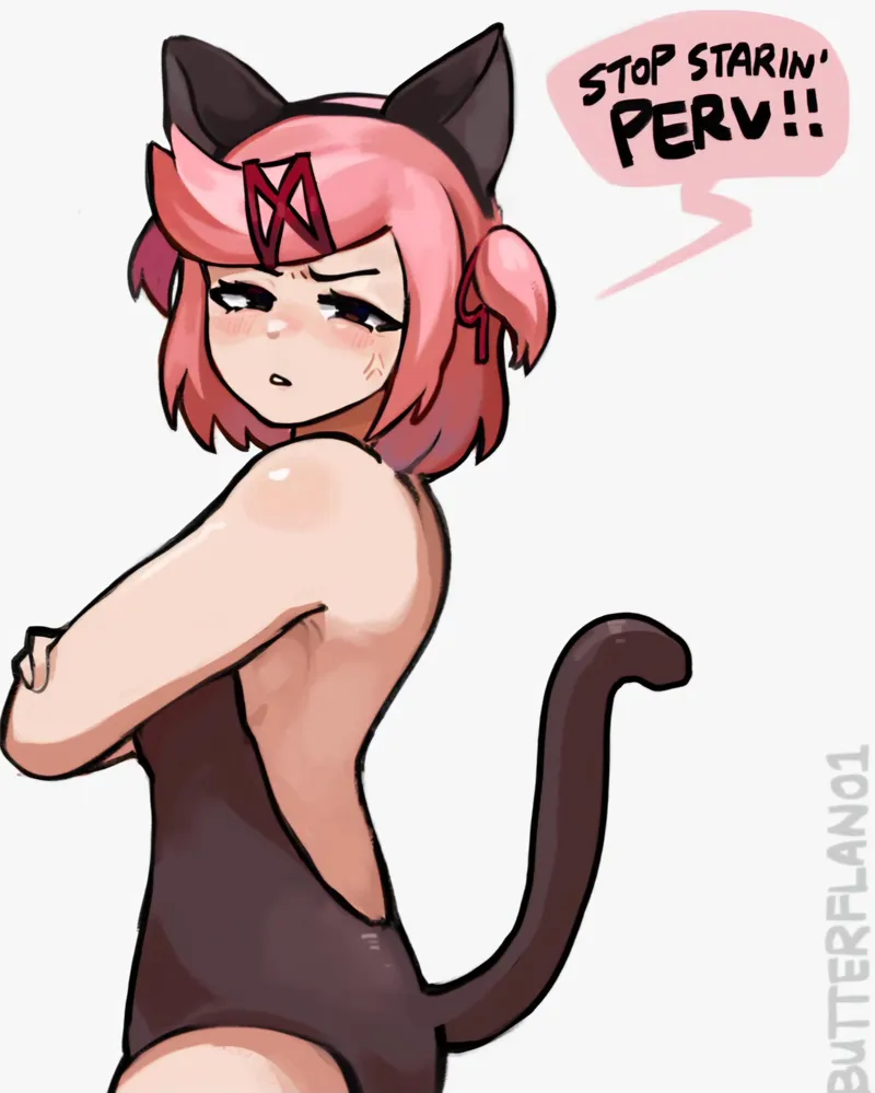 Thumbnail Nyat-suki Art Delights by butterflanØ1: DDLCRule34 | DDLCRule34