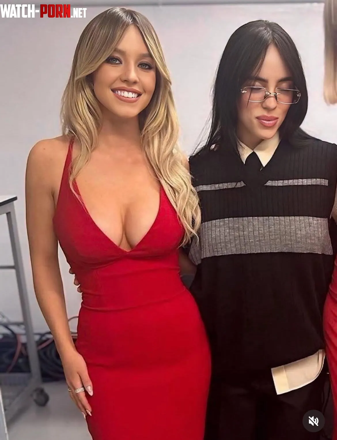 Sydney Sweeney and Billie Eilish by Baptiste0444