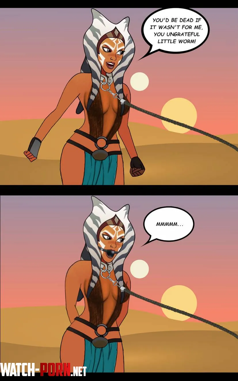 Slave Ahsoka punished (philomastix) by SiarX