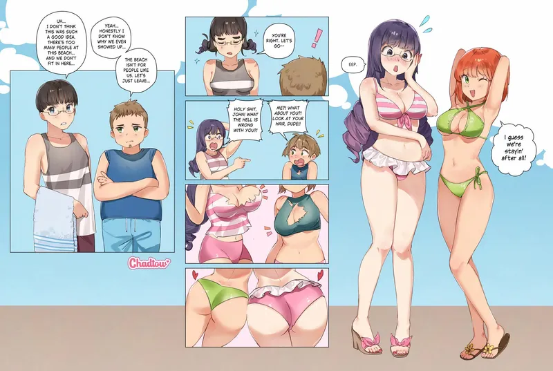 Thumbnail Beach Transformation: Dive into MTF Tales