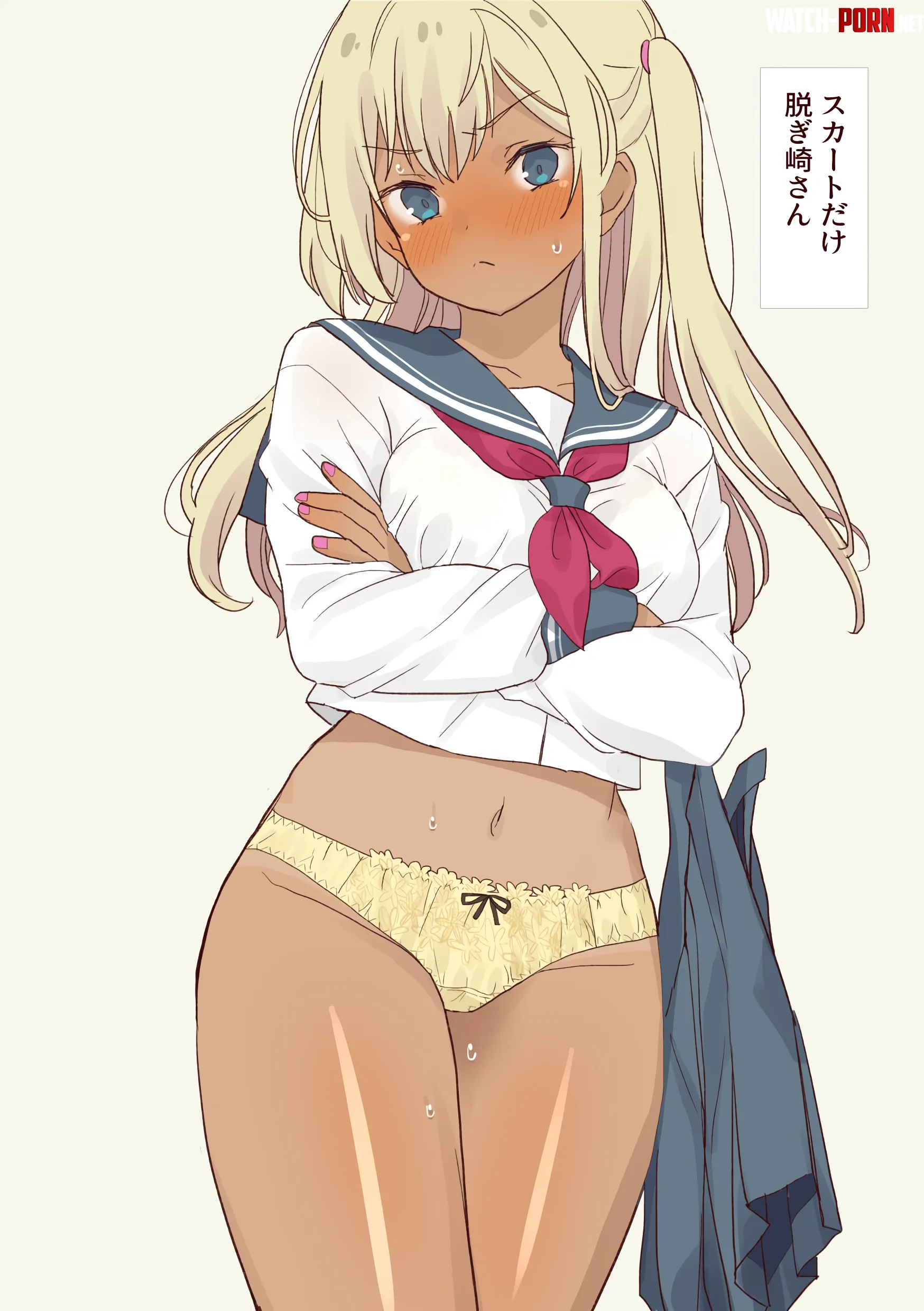 Bottomless Schoolgirl [Original] by A_MASSIVE_PERVERT