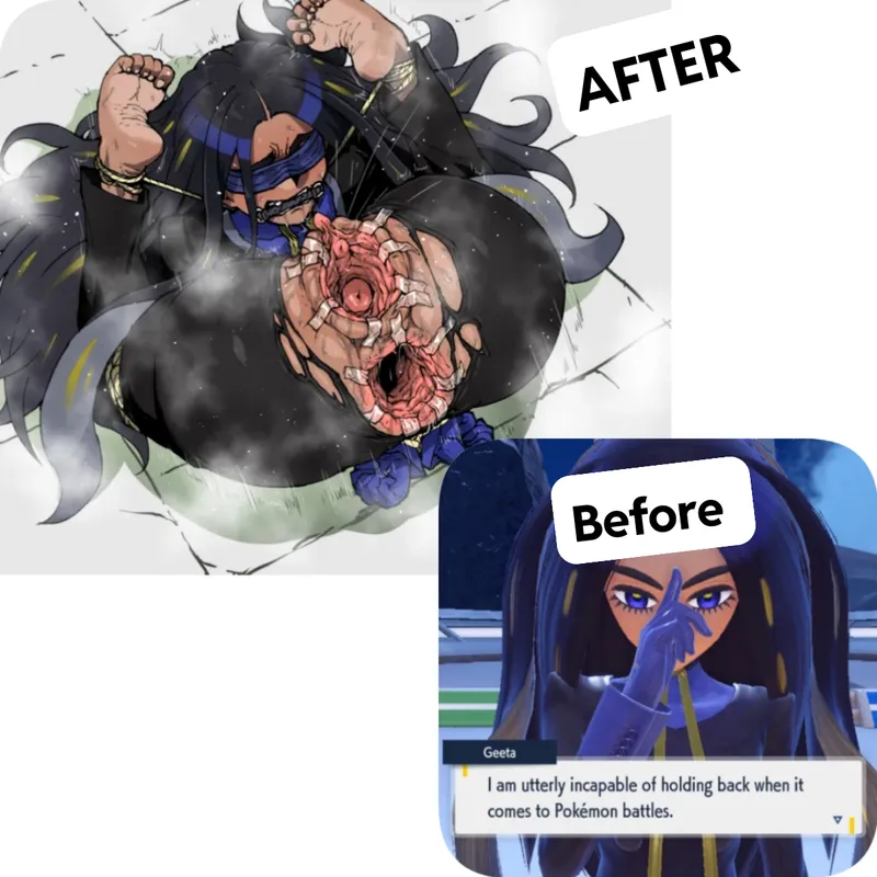 Thumbnail Provocative Tale: 'She Wasn't Worthy of the Champion Title... (了入丸)' by My-Cock-Sword | HentaiHumiliation Category