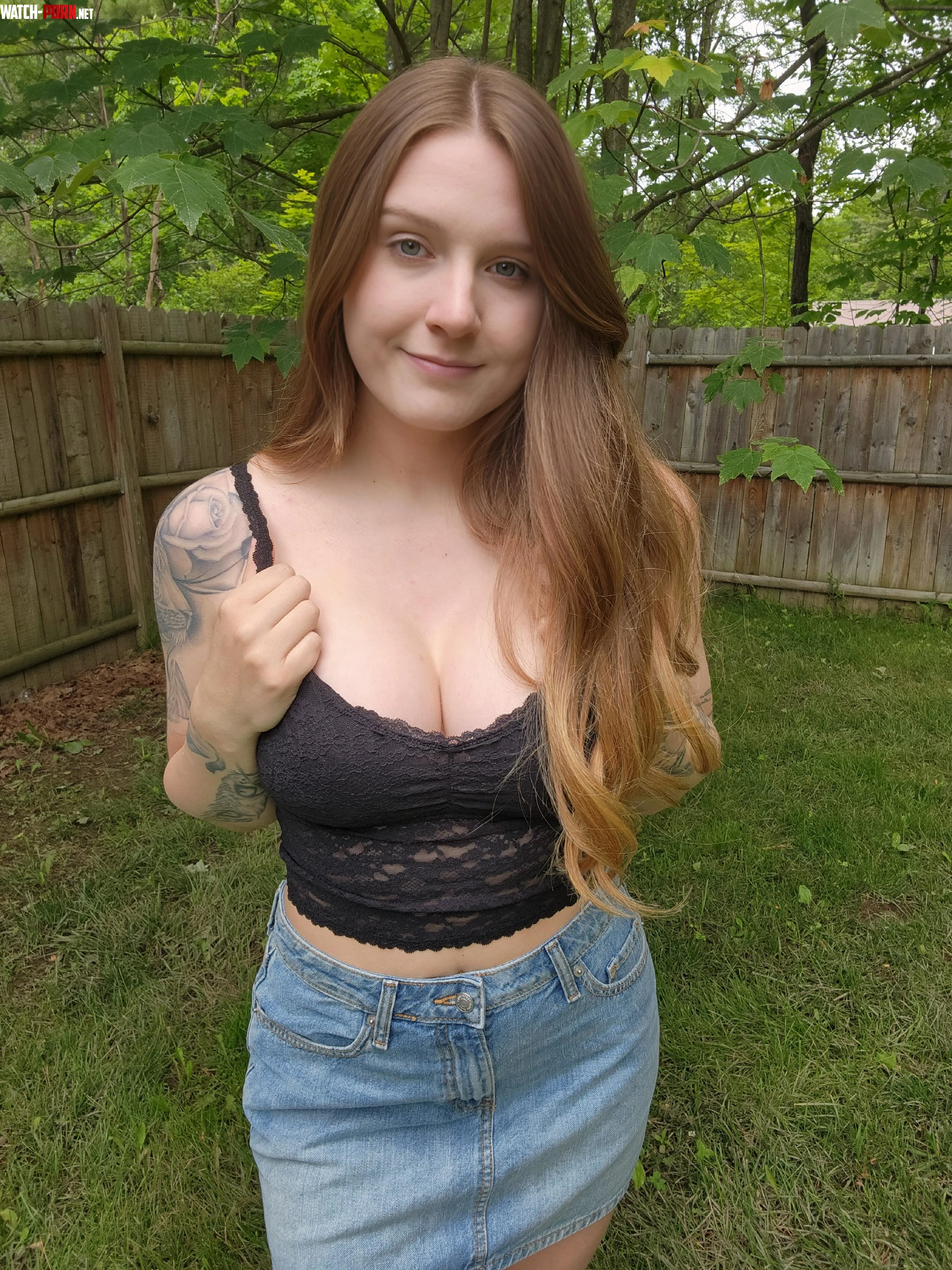 Finally warm enough fro crop tops by Reign_rell