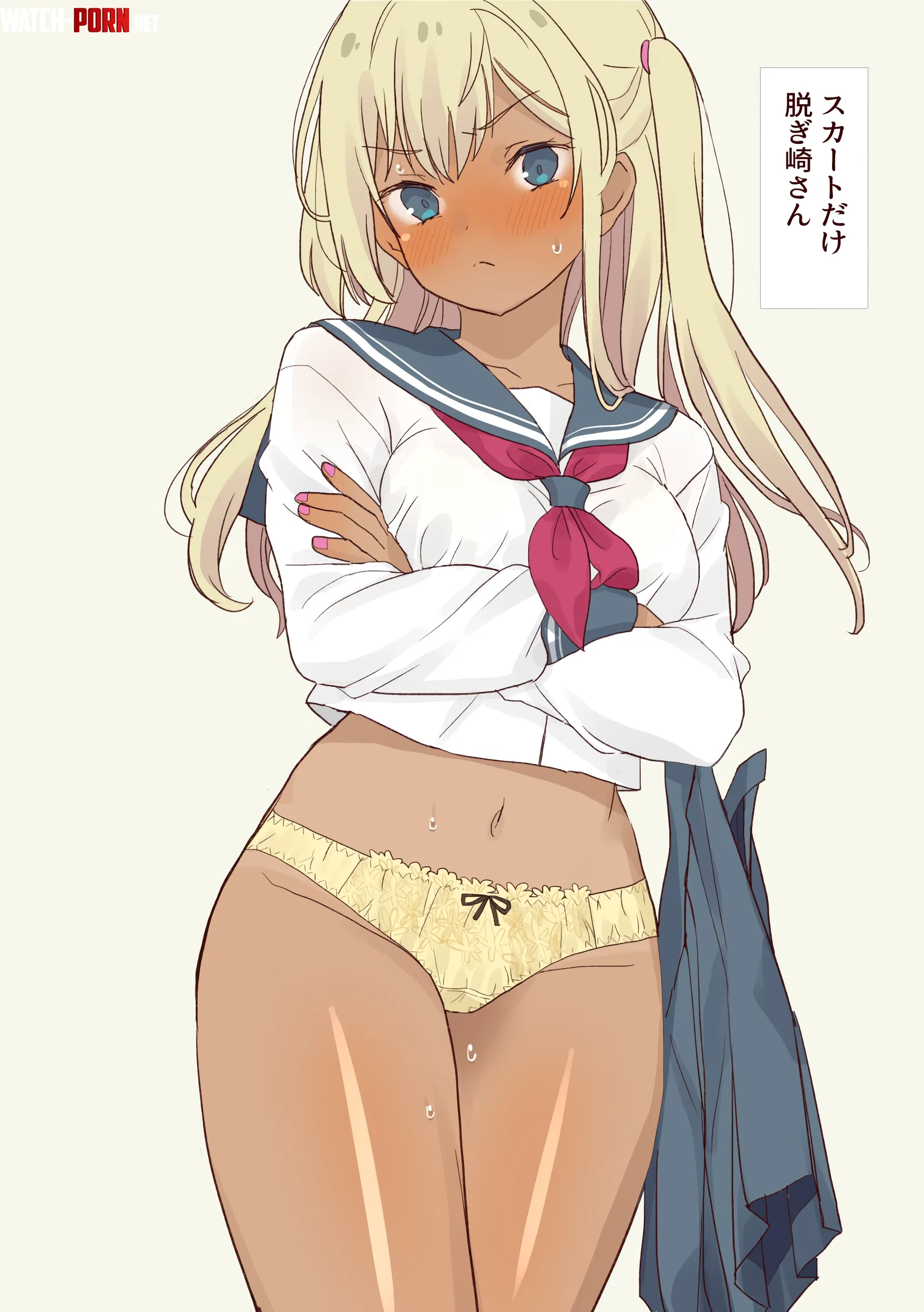Bottomless Schoolgirl [Original] by A_MASSIVE_PERVERT