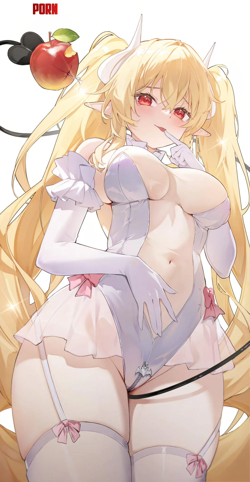 Kawaii blonde succubus [Artist's OC] by marxsander2016