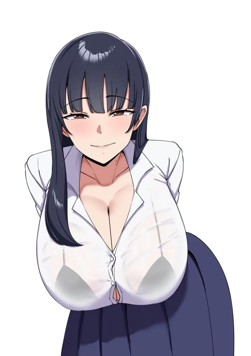 Thumbnail Yamada’s wet uniform shows off her huge breasts by kyc12