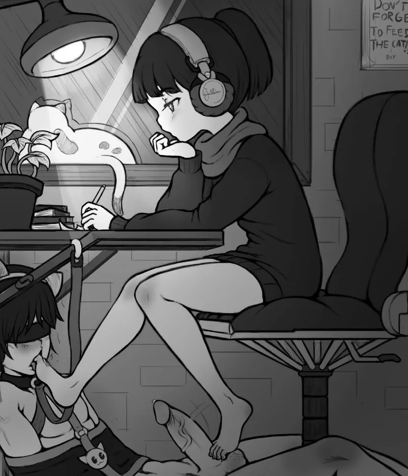 Thumbnail Chill Study Vibes with Lofi Teasing by Somanycookies1