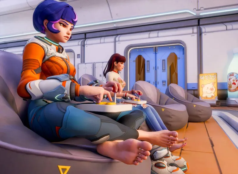 Thumbnail Juno & D.va's Overwatch Encounter by Kyoto709