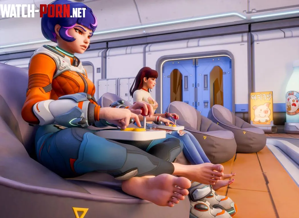 Juno & D.va [Overwatch] (dais1984) by Kyoto709