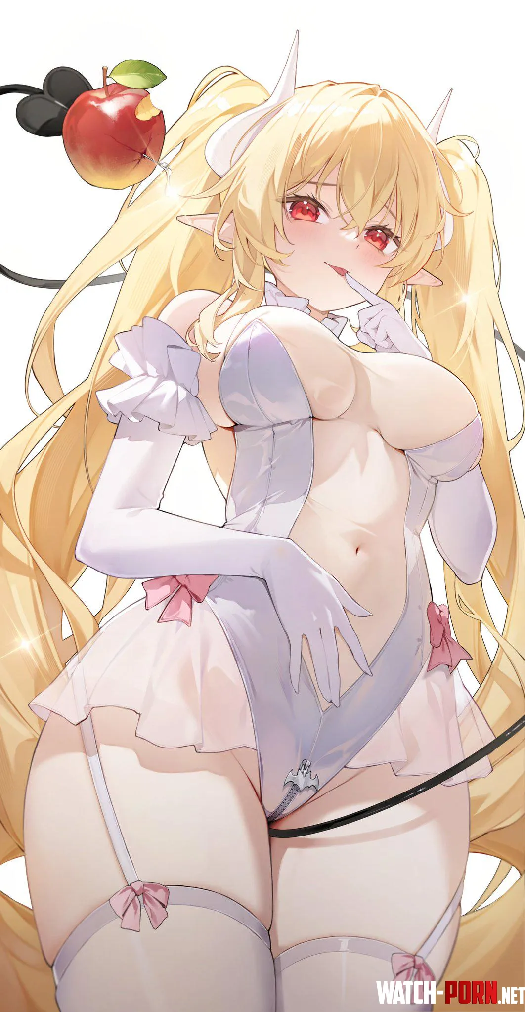 Kawaii blonde succubus [Artist's OC] by marxsander2016