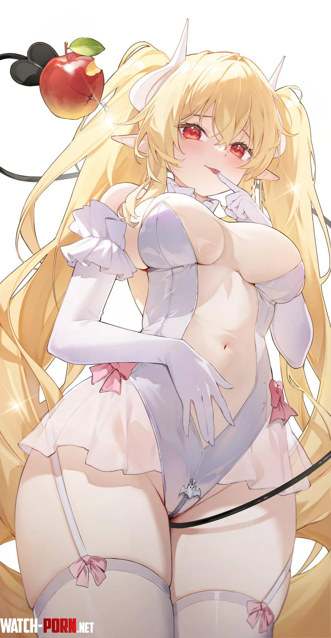 Kawaii blonde succubus [Artist's OC] by marxsander2016