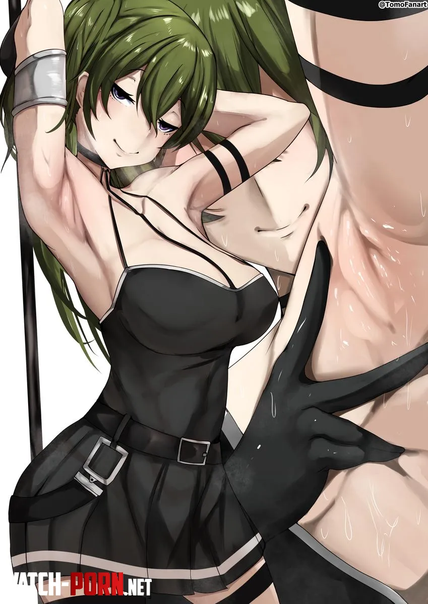 Ubel spreading sweaty pits [Sousou no Frieren] by hornylover25