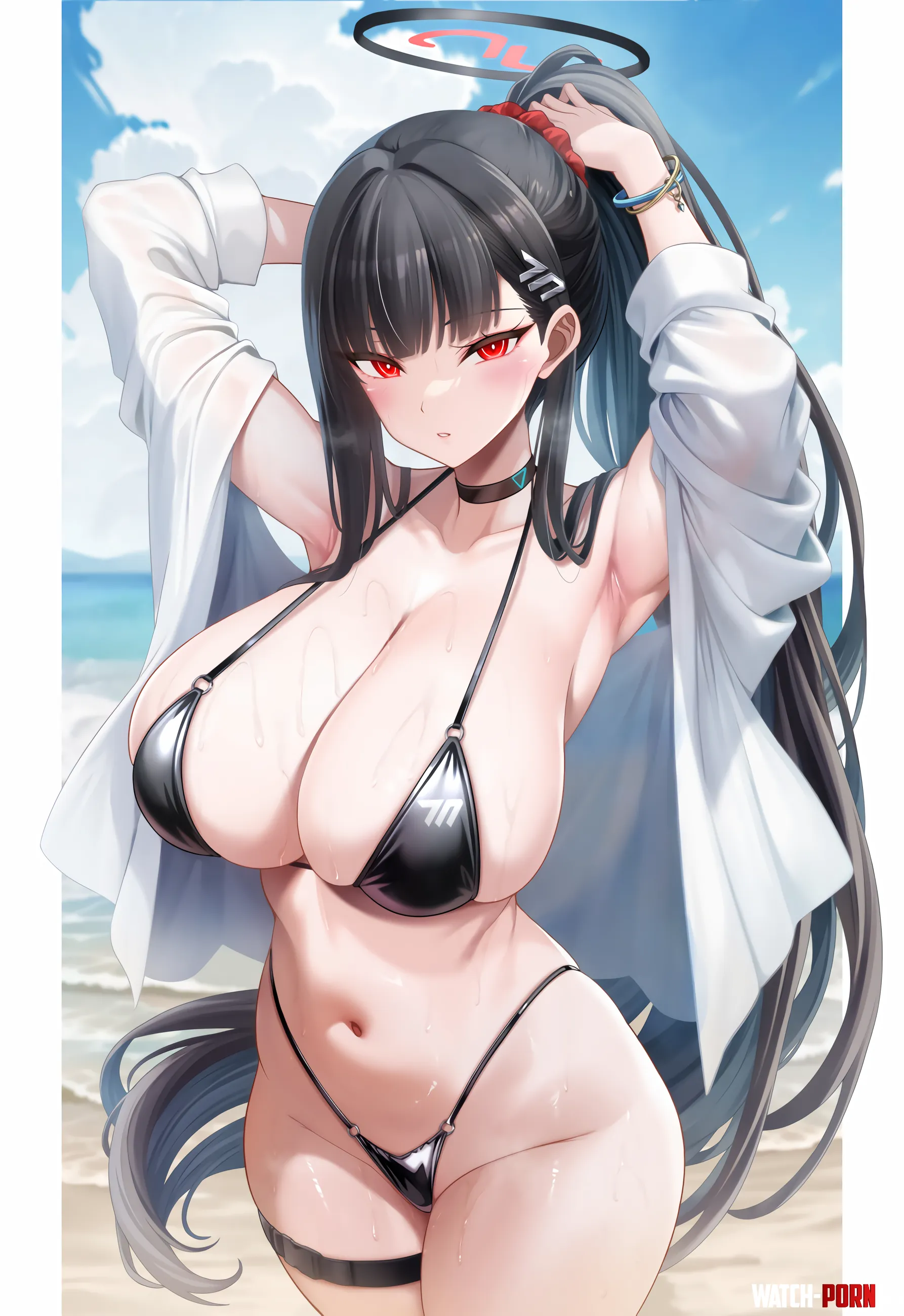 Rio in bikini [Blue Archive] by xSaviour_N