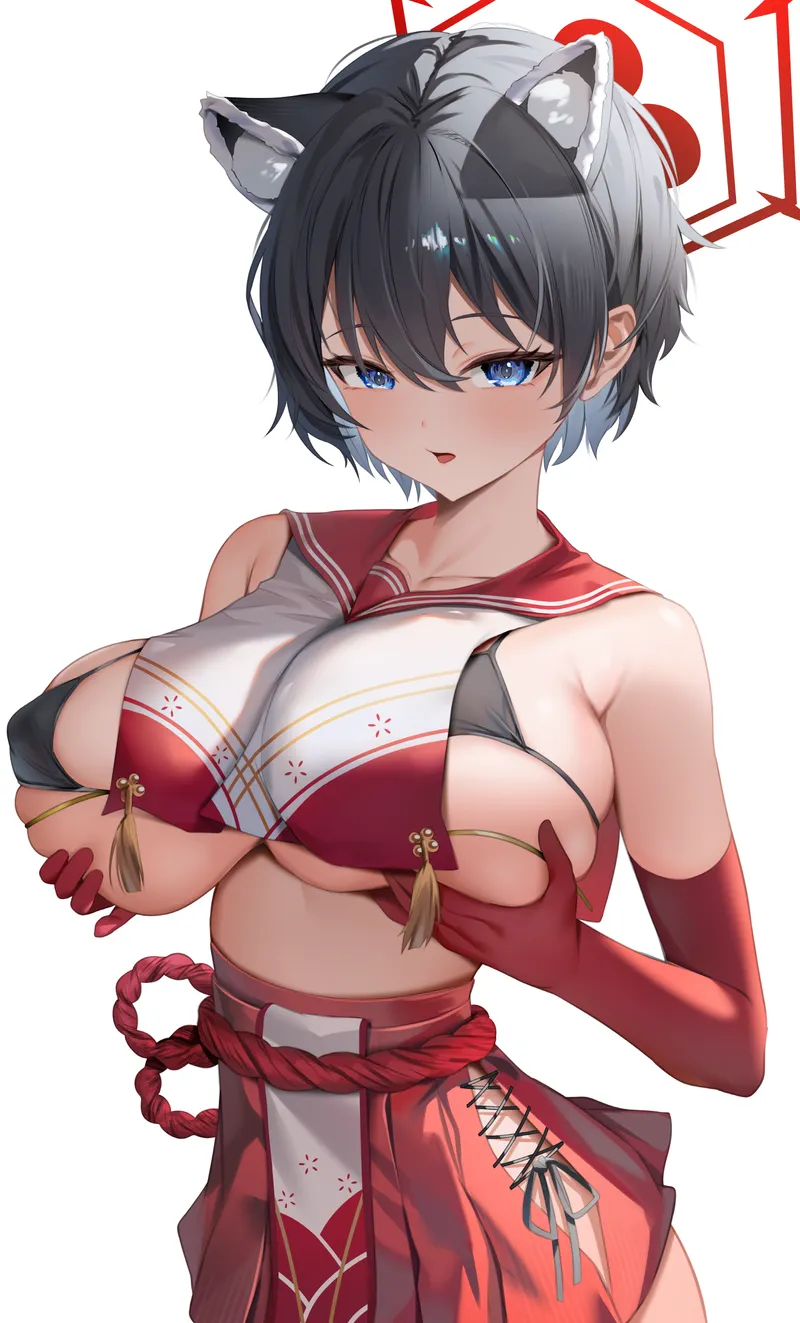 Thumbnail Tsubaki's Heavy Oppai Art by marxsander2016