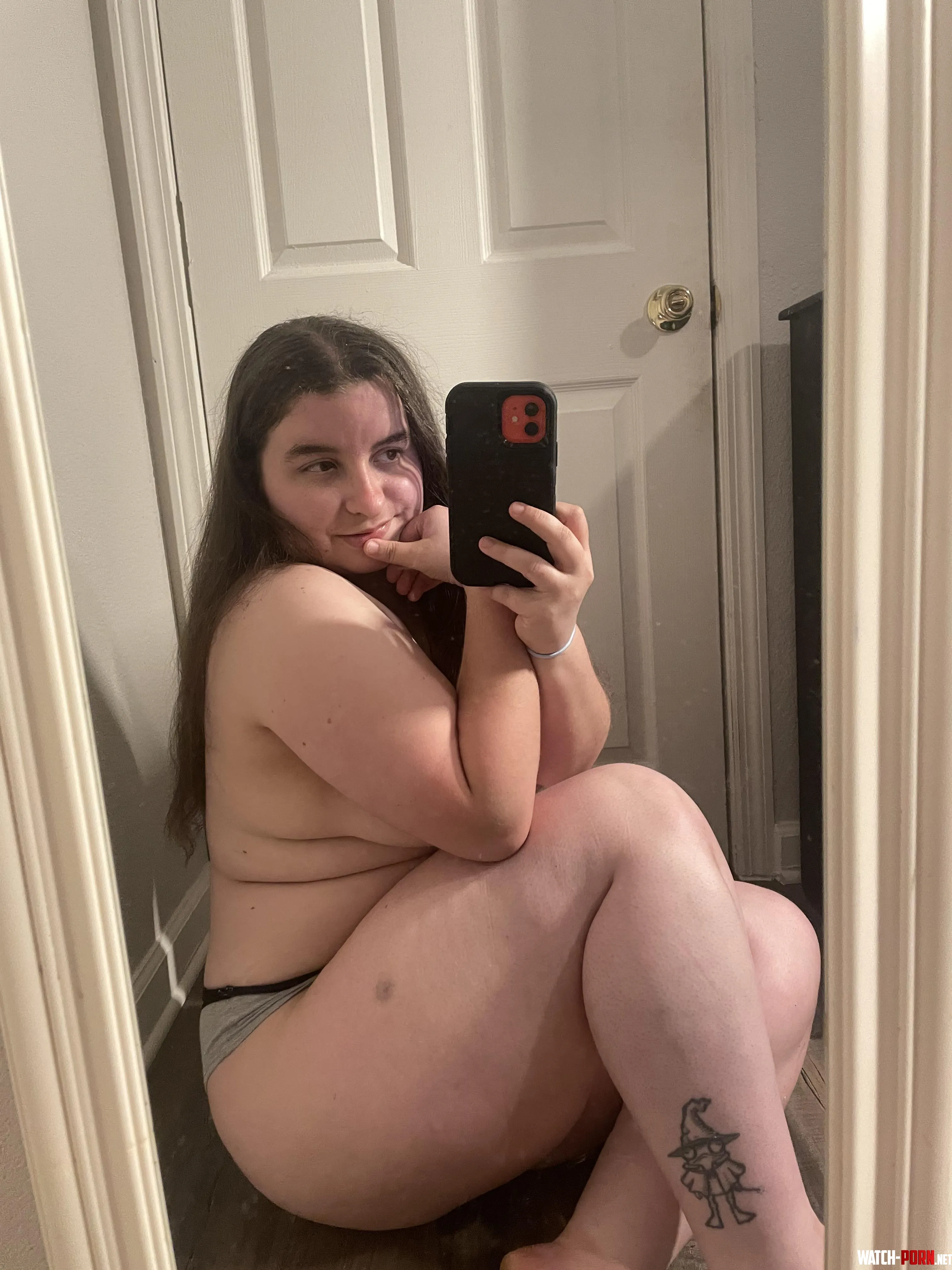 I spend most of my time cute, chubby, and naked in the mirror by Original_Day6832