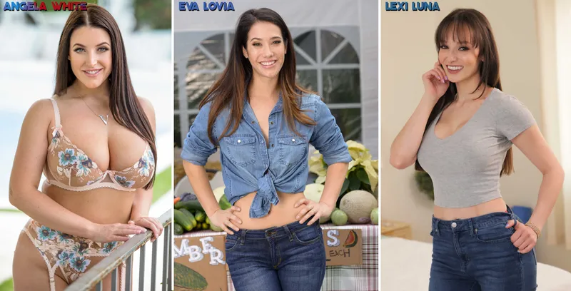 Thumbnail PornstarHQ Cuteness Debate: Angela White vs. Eva Lovia vs. Lexi Luna | HornyGoonerDavid