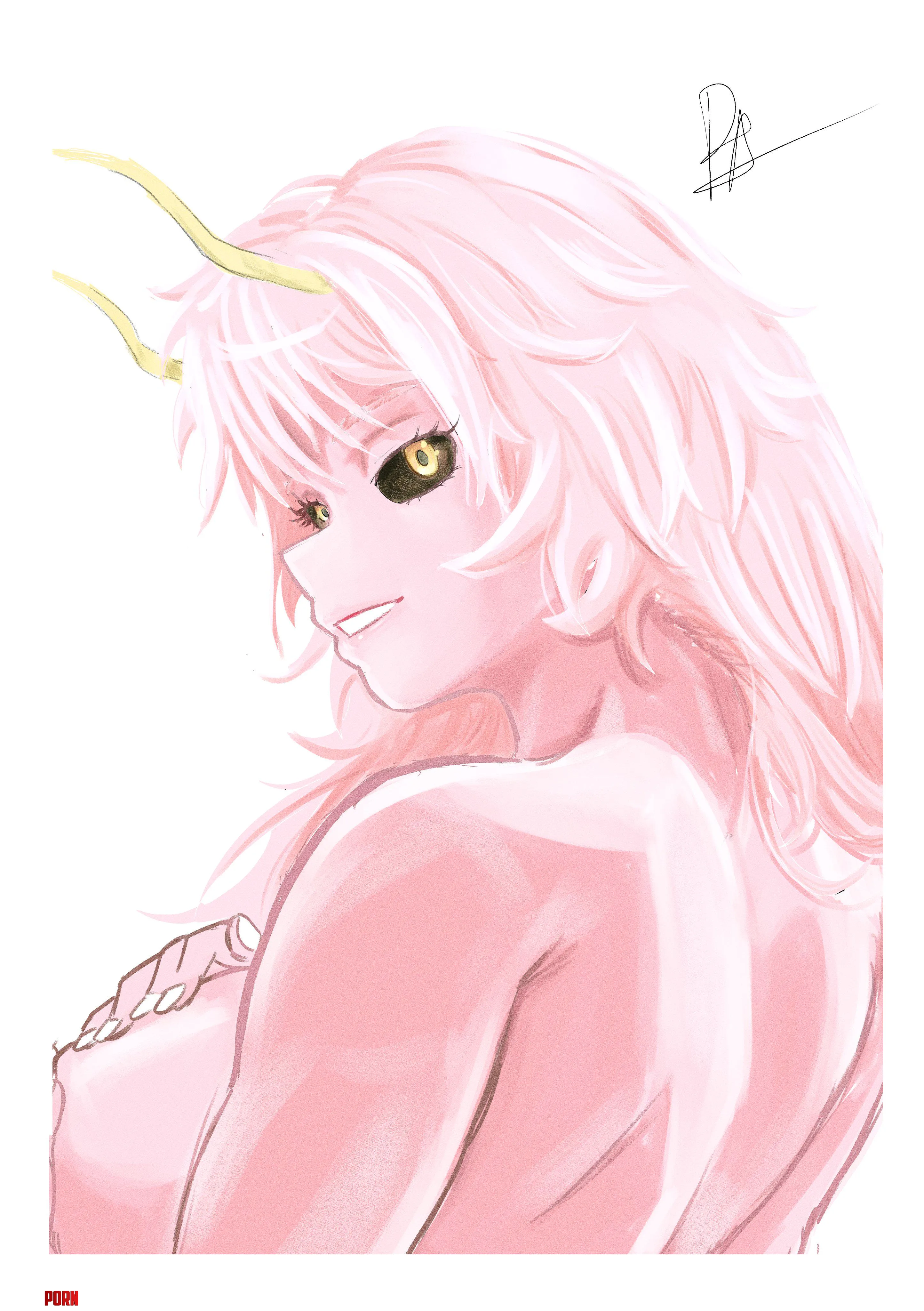 Timeskip Ashido looking FIIIIINE(RantyArts) by RisingSlabMonster